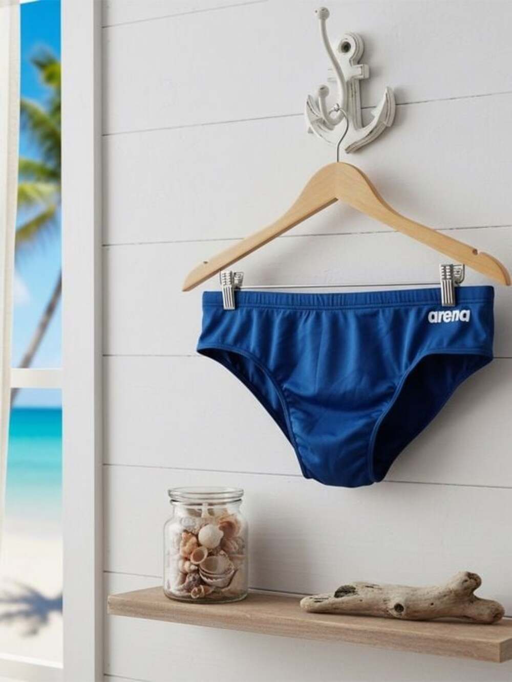 Arena Men’s Royal Blue Swim Briefs